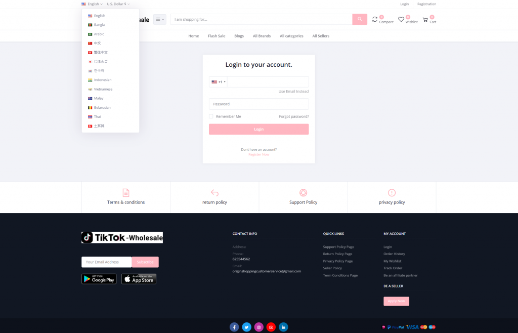 图片[3]-【积分】TikTok多语言商城系统源码+落地页 附搭建教程-柚子博客