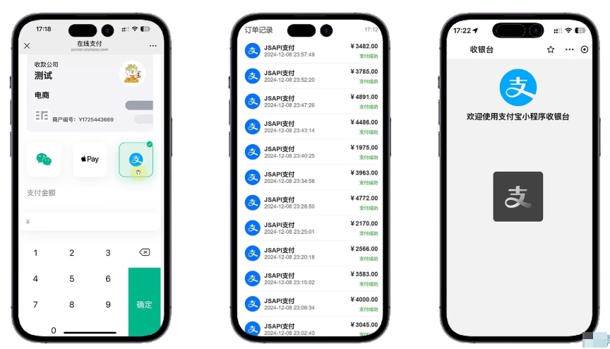 【免费】易支付 精美设计的支付收银台模板 门店收银管理系统 云支付收银台-柚子博客