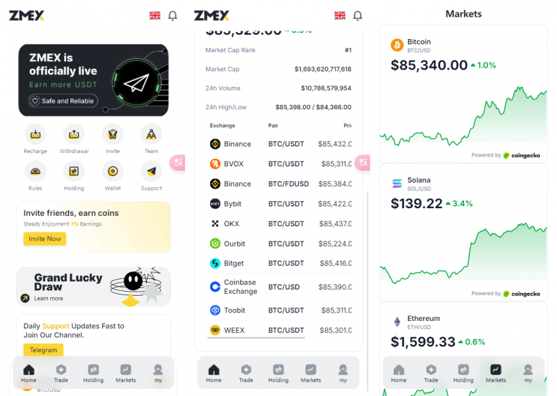 海外版AI量化区块链系统源码 UI精美-柚子博客